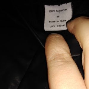 Halloween fake leather pants